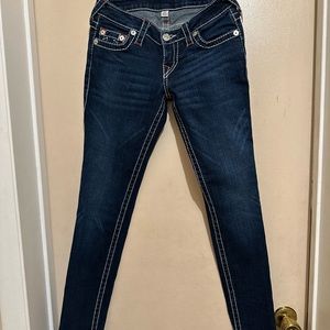 True Religion Skinny Natural Jeans Size 26